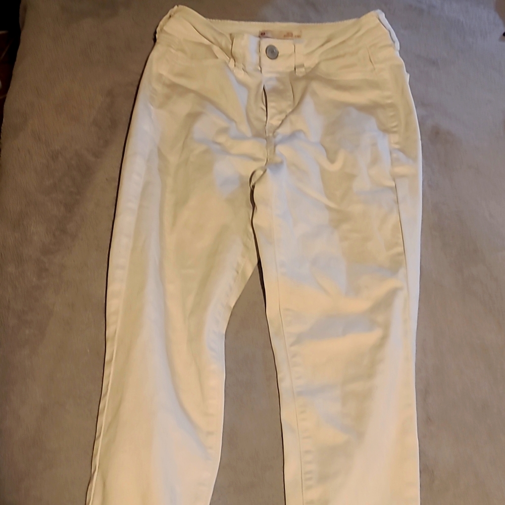 Juniors white SO high rise Jegging 3/26W